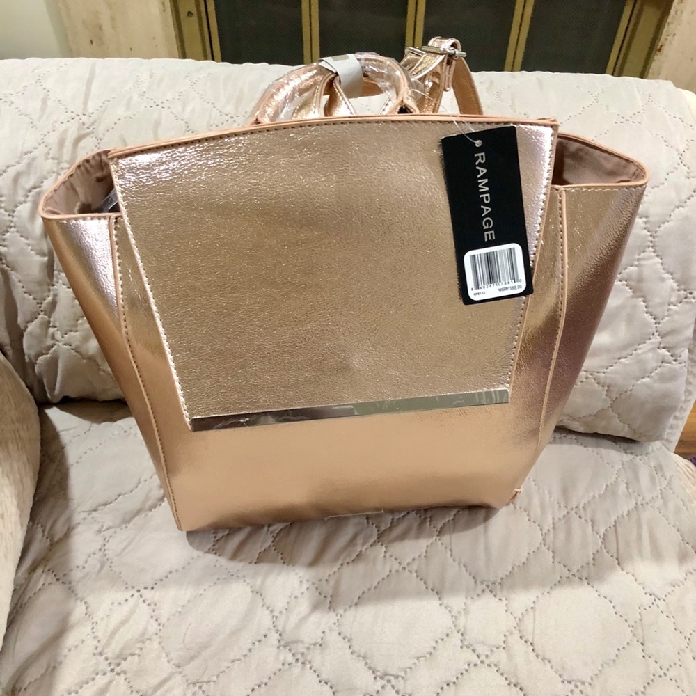 Rampage New w/tag Rose Gold Backpack